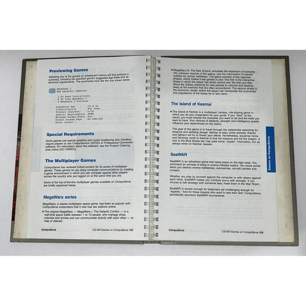 CompuServe Information Service User's Guide‎ Hard Cover 1985 Vintage RARE